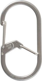 Nite Ize GS2-11-R6 G-Series Dual Chamber Carabiner, Size #2 2-Pack, Stainless - Image 3