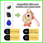 Leather Keychain Holder Case Compatible - Image 3