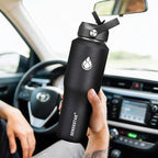 SENDESTAR Water Bottle 32oz, Wide Mouth Stainless Steel Vacuum Insulated Double - Image 3