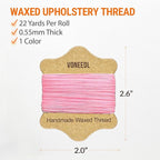 Upholstery Repair Kit: Waxed Sewing Thread & Heavy Duty Needles - Image 3