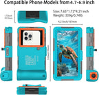 Underwater Phone Case for Snorkeling, Professional Deep Diving Waterproof Phone - Image 6