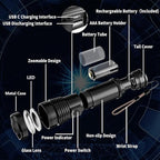 Esgofo Flashlights High Lumens 100000 Rechargeable, Super Bright Handheld LED - Image 8