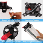 Dog Travel Water Bottle Collapsible Bowls, 2 in 1 Pet Food Container - Image 5