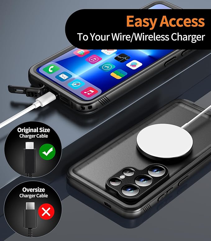 Cozycase Top Waterproof Case for Samsung Galaxy S26 Ultra - Image 12