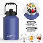 WATERSY 1 Gallon Water Bottle Insulated, BPA Free&Leak Proof, 128oz Stainless - Image 5