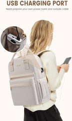 LOVEVOOK Laptop Backpack for Women 15.6 Inch Laptop Bag - Image 5