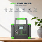 Portable Power Station 330W Solar Generator 288Wh, 60W USB-C PD Fast Charging - Image 6