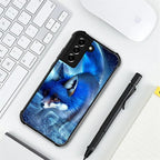 for Samsung Galaxy S21 Case, Snowy Mountain Fox Lake Pattern Graphic Design - Image 7