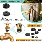 XBVV 37 Size 1075 Pcs Faucet Washers & O-Rings Kit & Plumbing Gasket 3-in-1 - Image 3