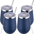 MEWAY 12oz Stainless Steel Wine Tumbler by MEWAY