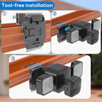 Gutter Mount Kit for Blink Outdoor 4 Floodlight Camera/Blink Out Door 3 - Image 5