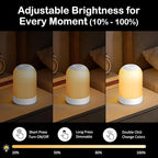 Rechargeable Night Light, LED Bedside Lamp - Image 4