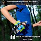 Azarxis TPU Soft Flask Collapsible Water Bottle Running Folding Gel Water - Image 5