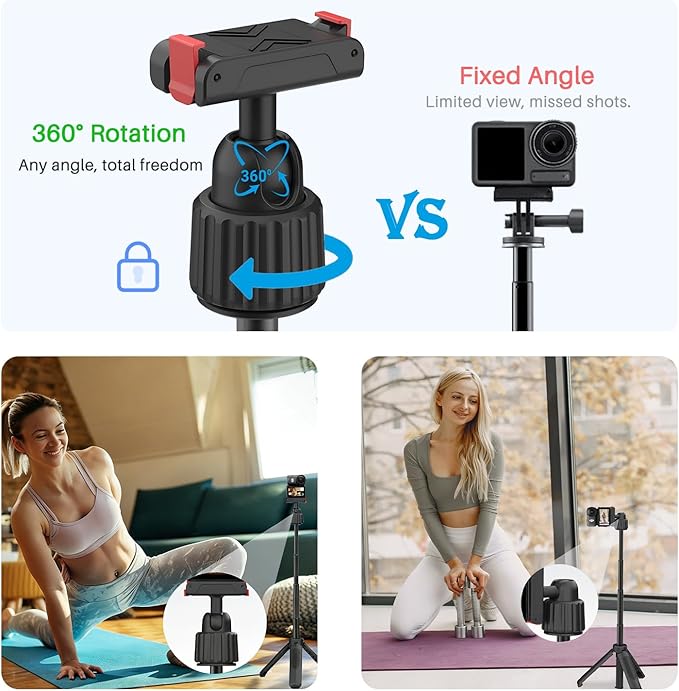 15.7" Extendable Magnetic Selfie Stick Tripod - Image 4