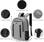 MAXTOP Travel Laptop Backpack Business Anti-theft Backpacks Water Resistant - Image 3