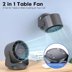 YOSHENMO Desk Fan, Turbo Table Fan - Image 4