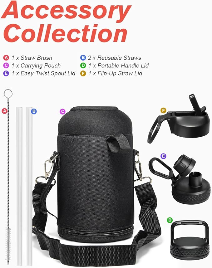 64 oz Insulated Water Bottle - Image 7