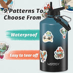 1 Gallon Water Bottle Insulated, BPA Free&Leak Proof, 128oz Stainless Steel - Image 4