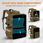 Goture Fishing Backpack, 900D Water-Resistant Tackle Backpack - Image 3