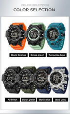 FANMIS Mens Military Multifunction Digital LED Watch Electronic Waterproof - Image 6