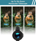Monocular Telescope 12X60 HD High Power - Image 4