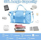 Weekender Duffel Bags for Women， Travel Totes Bag for Airplane Essentials - Image 3