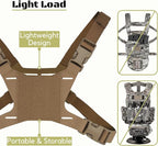 Let-Me-Be FoldPanel Harness Navigation Board Chest Rig - Image 3