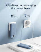 VEGER Portable Charger with Built-in AC Plug and Cables, All in One 10000mAh - Image 5