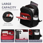 Backpack for Women, College Backpack, Quilted Casual Daypack, Waterproof - Image 5