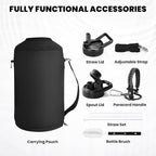 RAYMYLO One Gallon Water Bottle Insulated, Triple Walled Vacuum Stainless Steel - Image 6