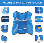 INOXTO Running Hydration Vest Backpack, Lightweight Insulated Pack - Image 3