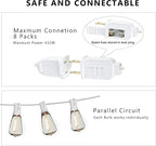 DAMAING Outdoor String Lights 200FT Waterproof, Patio String Light - Image 4