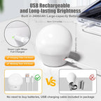 Rechargeable Light Bulb with Remote and Timer - Image 3