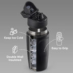 Fijinhom 16 oz Insulated Water Bottle, Stainless Steel Sports Water Bottle - Image 6