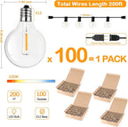 200FT LED Outdoor String Lights - Image 3