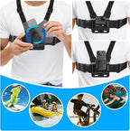 Chest Harness Head Strap Cell Phone Clip Kit - Image 6