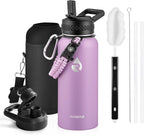 RAYMYLO Insulated Water Bottle 32 oz, Triple Wall Vacuum Stainless Steel by RAYMYLO