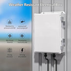 Namunanee Outdoor Electrical Junction Box, ABS Water Resistant Enclosure - Image 2