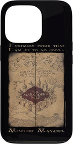 iPhone 13 Pro Harry Potter Marauder's Map Words Case by HarryPotter