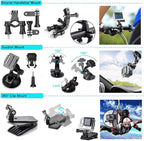 Action Cameras Accessory Kit, Bonvvie 50-in-1 Sports Camera Accessory Kit - Image 4