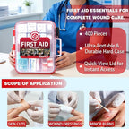Gevoke 400 Piece First Aid Kit - Image 4