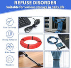 1In x 50Ft Reusable Cable Ties Hook and Loop Roll | Tie Down Straps, Nylon - Image 4