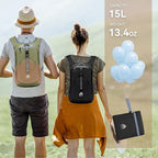 15L Small Hiking Backpack for Men Women Lightweight Packable Backpack Foldable - Image 5