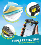 Hiearcool Waterproof Phone Pouch, Waterproof Phone Case - Image 6