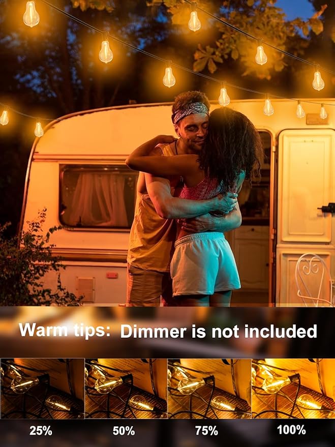 DAMAING Outdoor-String-Lights-Patio-Light-Outside 400FT Waterproof Patio Lights - Image 4