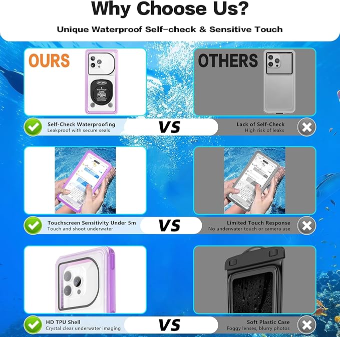 Waterproof Phone Case, Underwater Phone Cases - Image 3