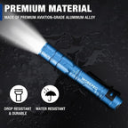 WORKPRO Rechargeable Pen Light, Mini Flashlight, 2 Pack Ultra-Compact EDC - Image 6