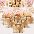 50Pcs Party Favor Candy Box, Vintage Mini Suitcase Favor Box, Kraft Paper - Image 6