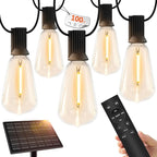 100 FT Solar String Lights Outdoor Waterproof by YOYONACY
