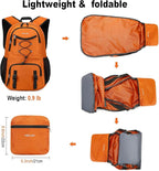 Nerlion Lightweight Foldable 35L Hiking Backpack Travel Backpack - Image 4